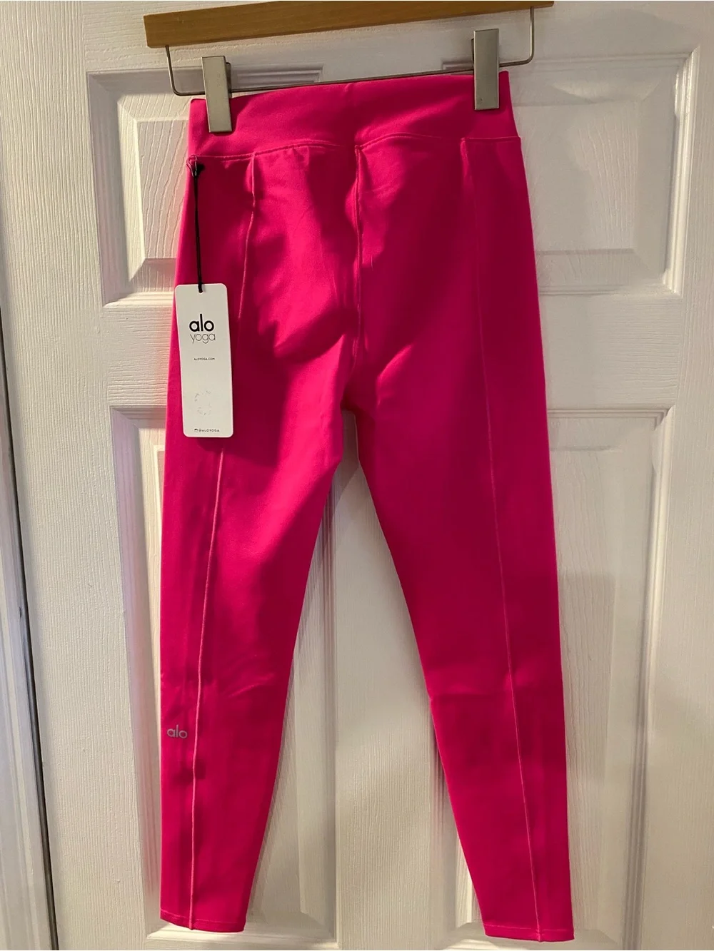 ALO Yoga Hot Pink High-Rise Active Leggings